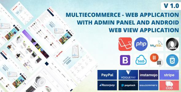 Multi Ecommerce - Web Application And Android Application